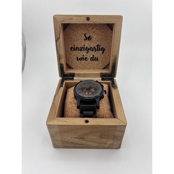 Holzkern Wooden Watch for Men with Display Box‎ Elegant Style Timepiece